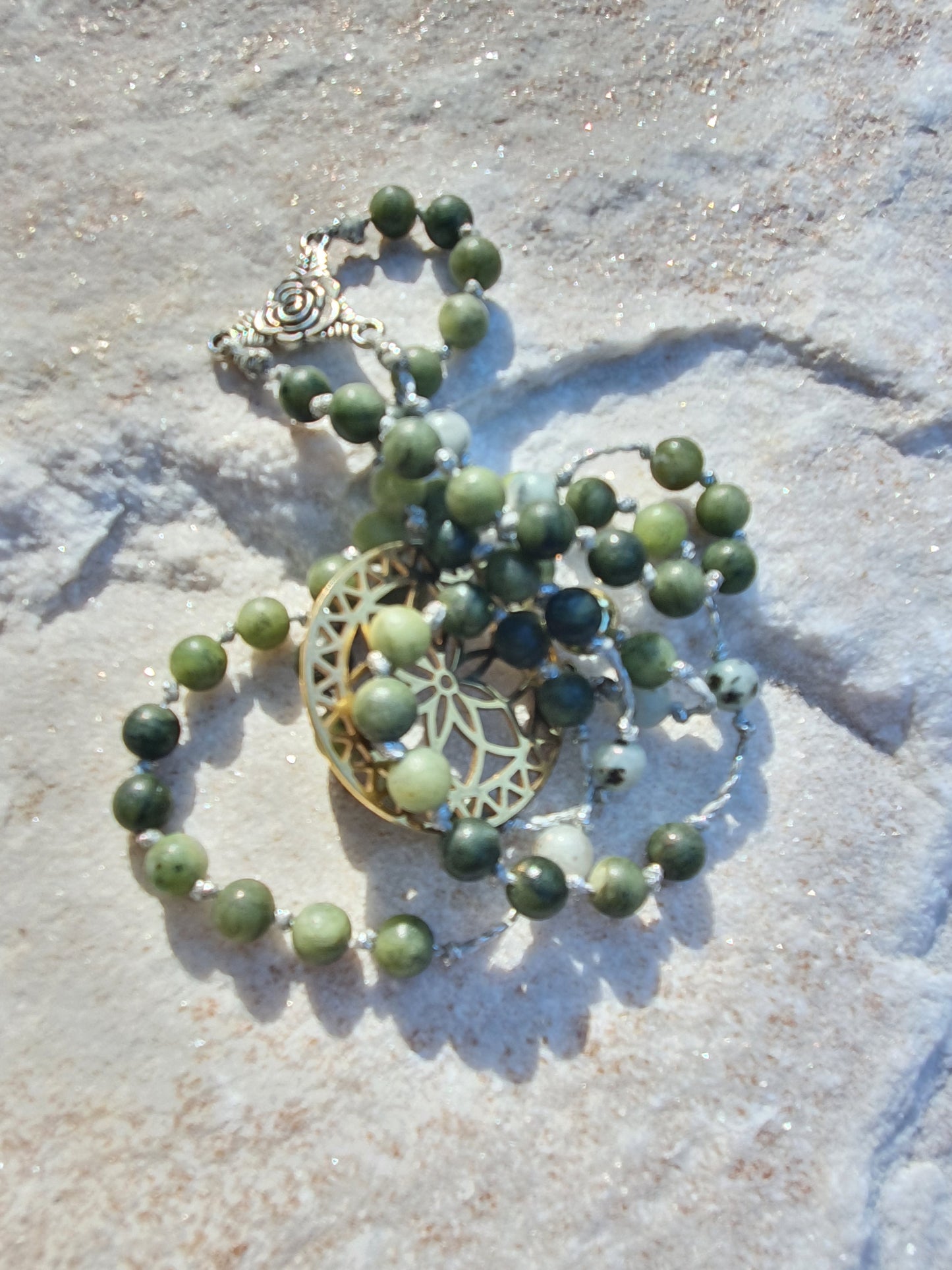 Sesame Jasper and Jade