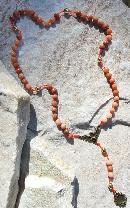 Peachy Pink Aventurine