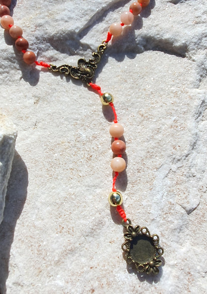 Peachy Pink Aventurine