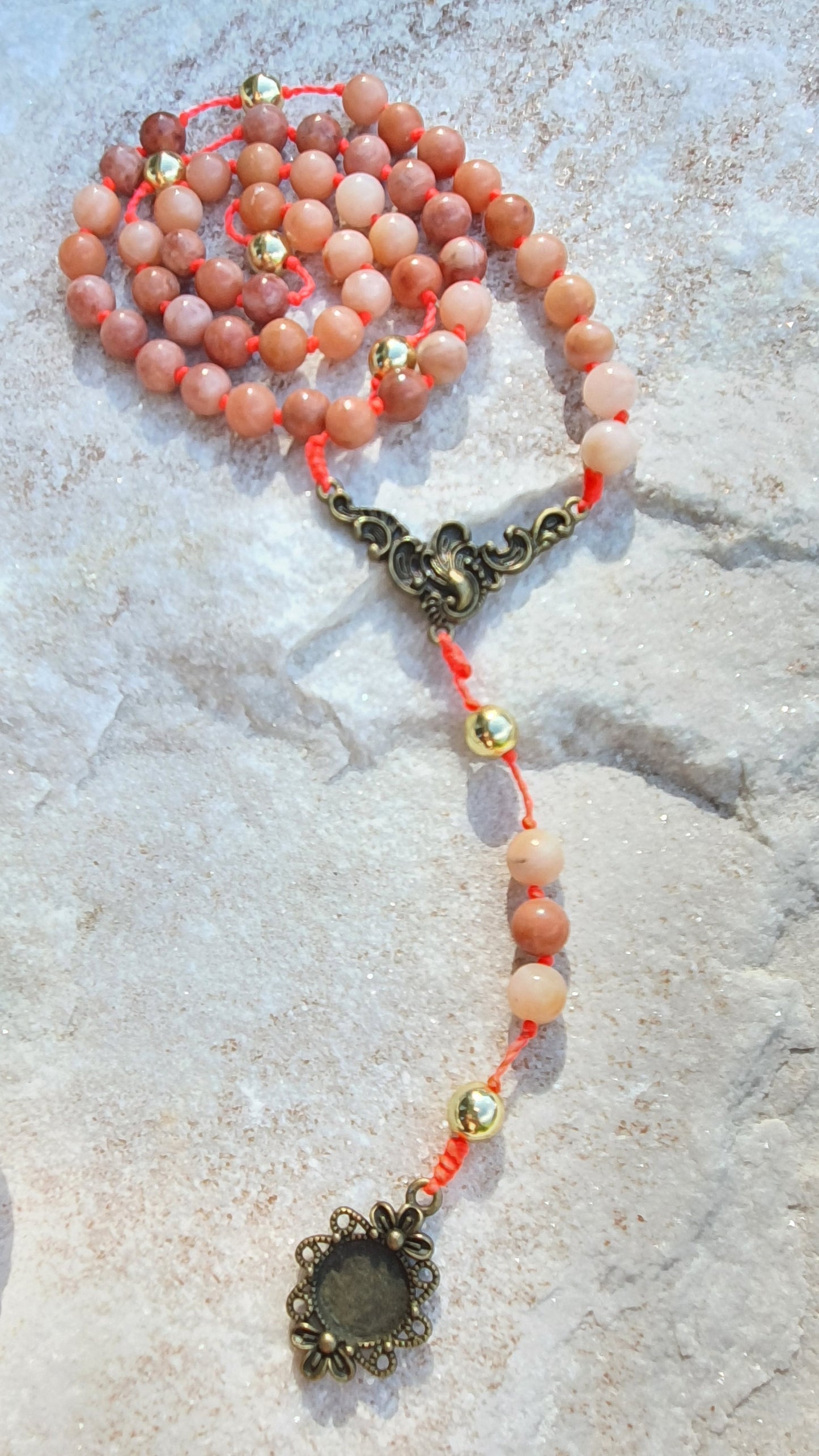 Peachy Pink Aventurine