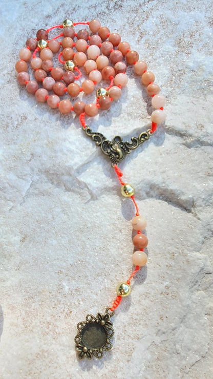 Peachy Pink Aventurine
