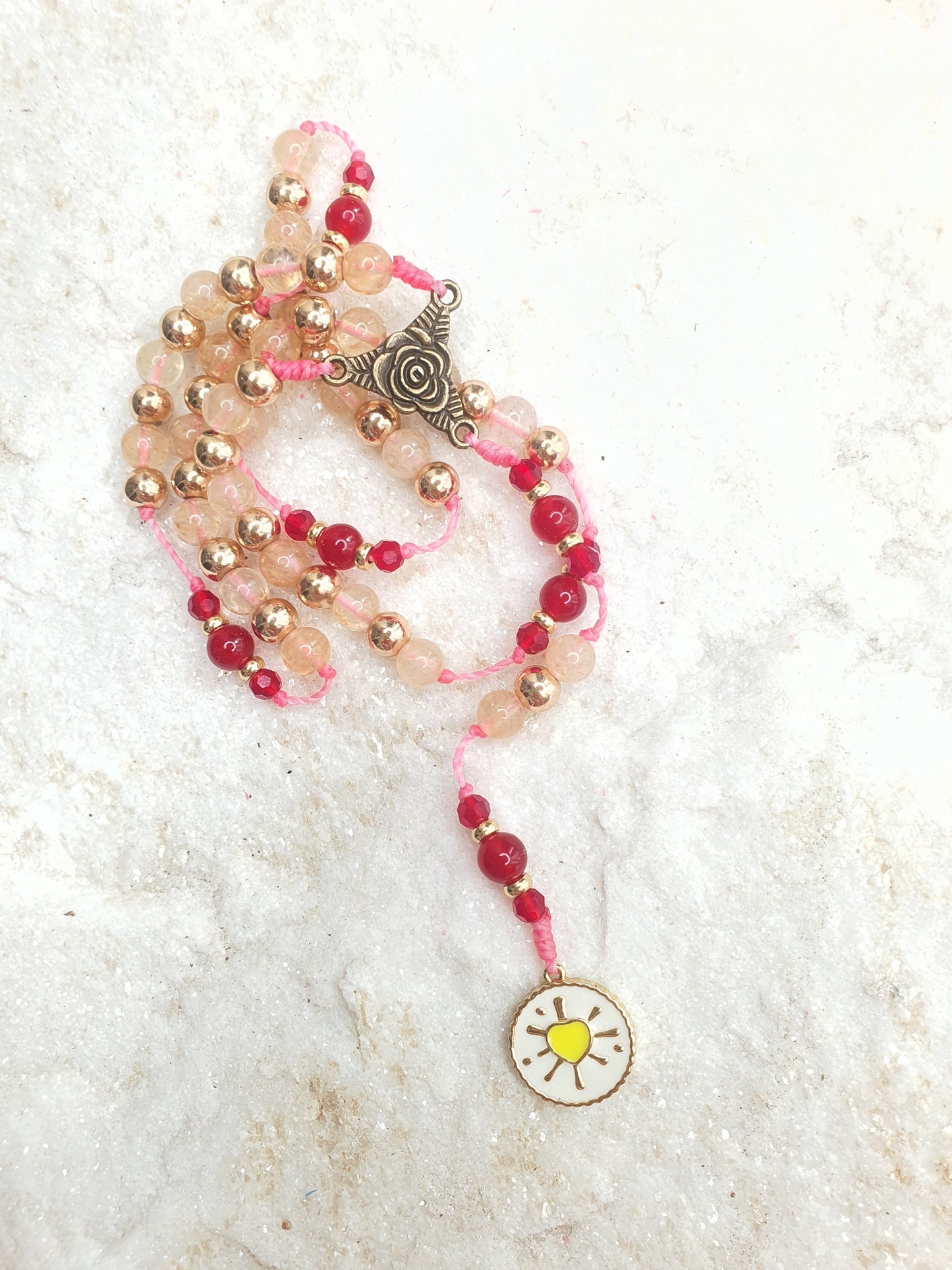 Citrine Sunshine Prayer Beads