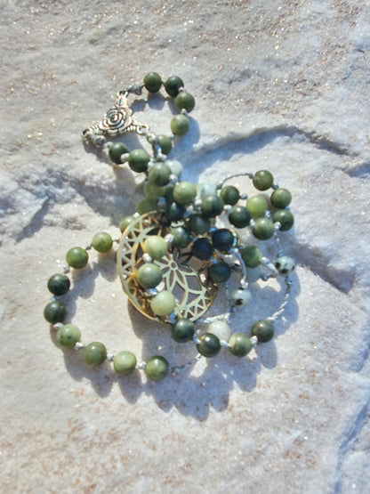 Sesame Jasper and Jade