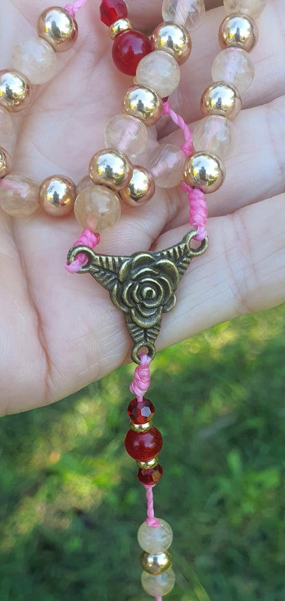 Citrine Sunshine Prayer Beads